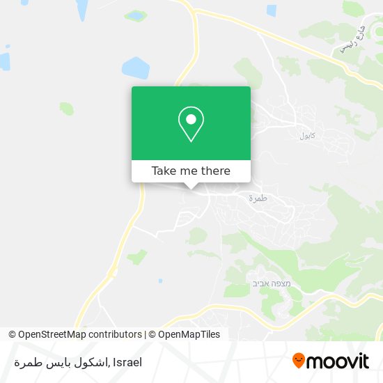 اشكول بايس طمرة map