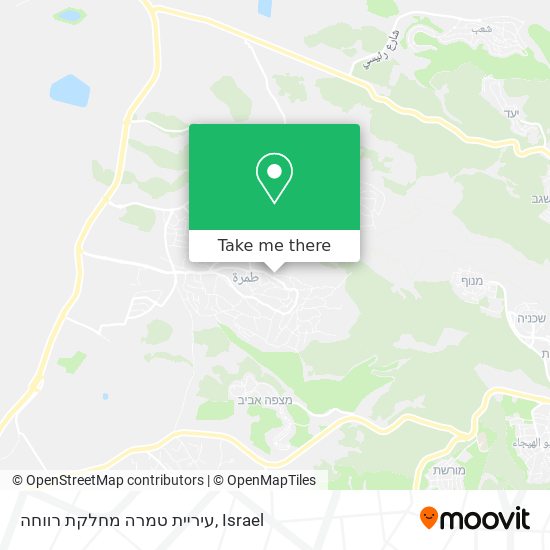 עיריית טמרה מחלקת רווחה map