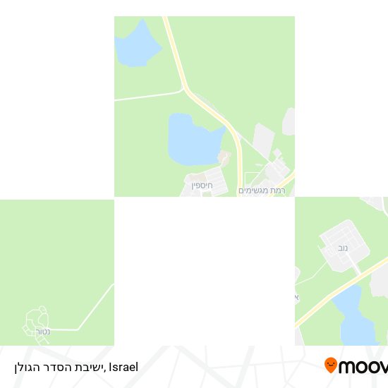 Карта ישיבת הסדר הגולן