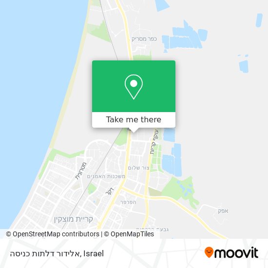 אלידור דלתות כניסה map