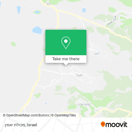 מכולת יאסין map