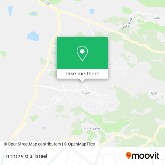 ב ס אלנהדה map