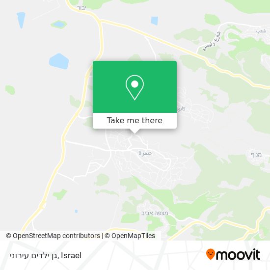 גן ילדים עירוני map