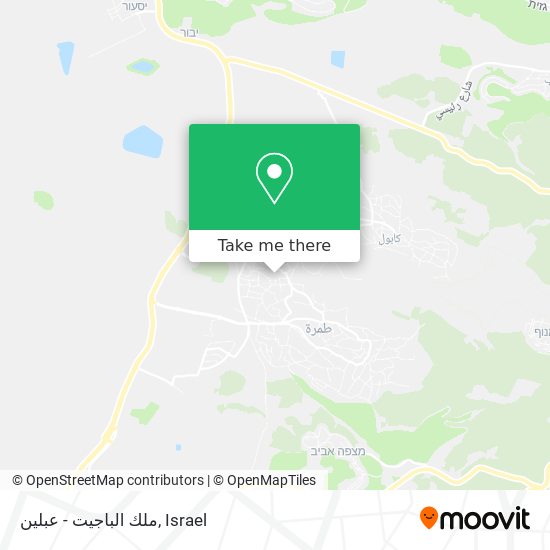 ملك الباجيت - عبلين map