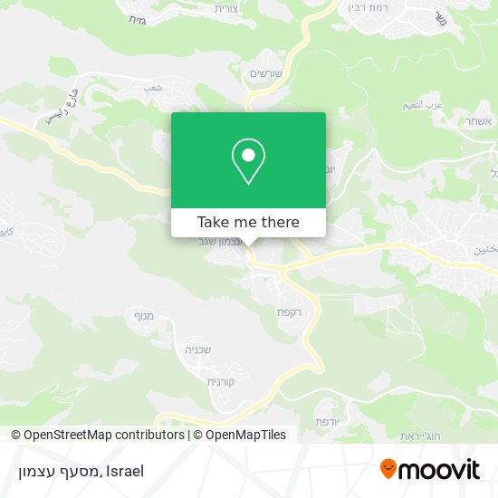 מסעף עצמון map