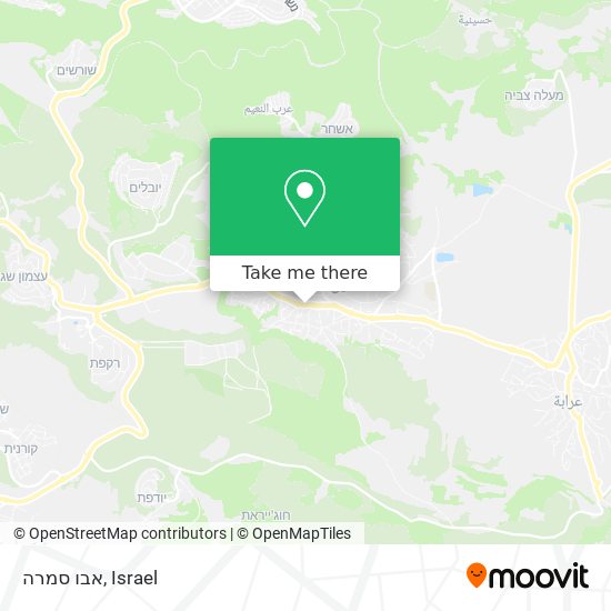 אבו סמרה map