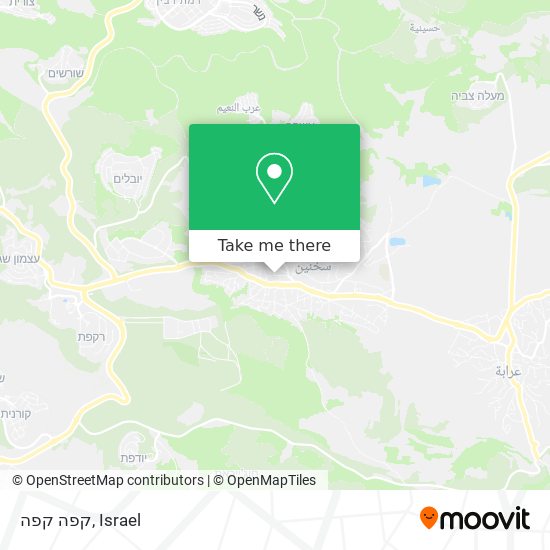 קפה קפה map