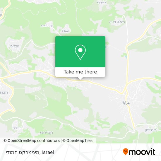מינימרקט חמודי map