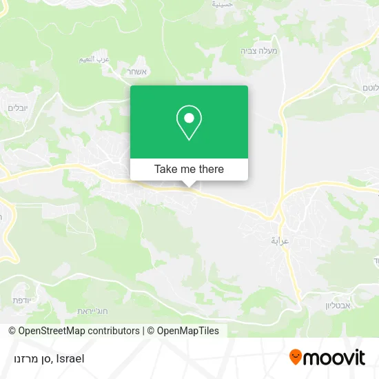 Карта סן מרזנו