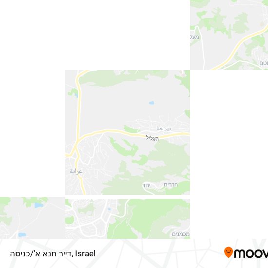 דייר חנא א'/כניסה map