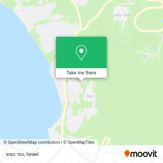 Карта כפר נופש