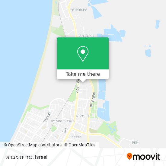 נגריית מבדא map