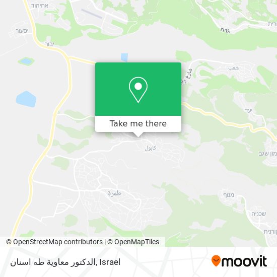 الدكتور معاوية طه اسنان map