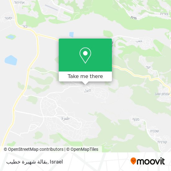 بقالة شهيرة خطيب map