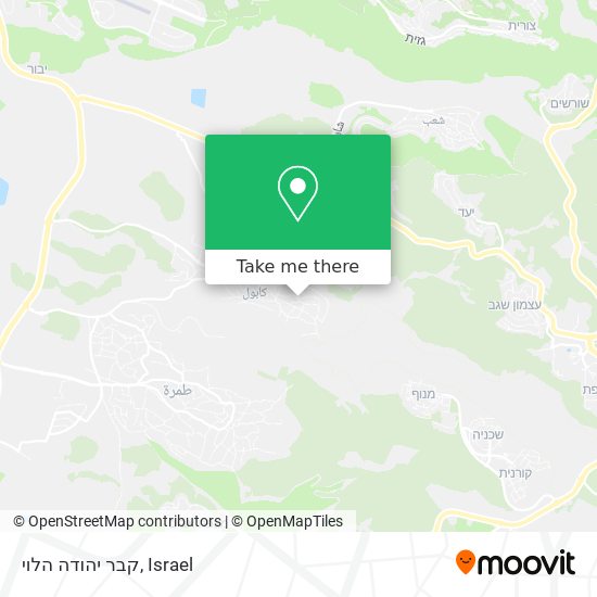 קבר יהודה הלוי map