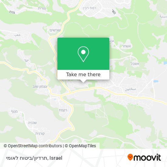 תרדיון/ביטוח לאומי map