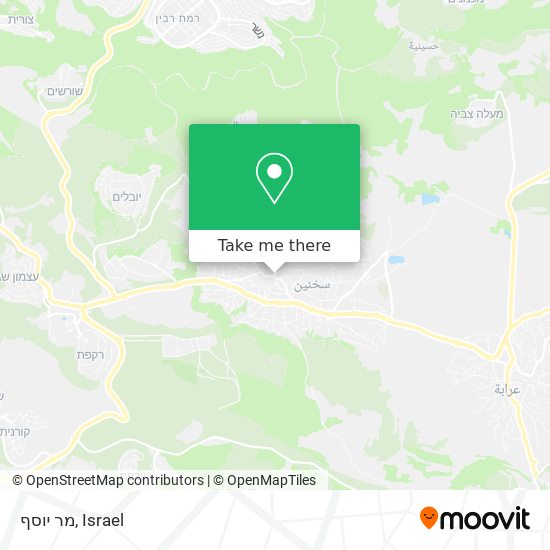 מר יוסף map