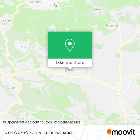 שירותי בריאות כללית/אלרויס ג map