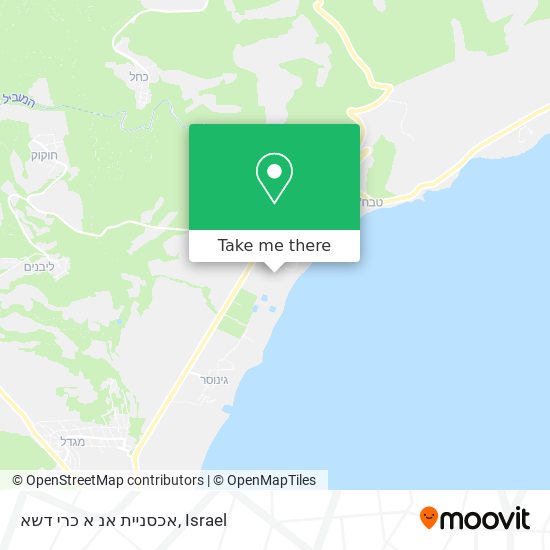 אכסניית אנ א כרי דשא map