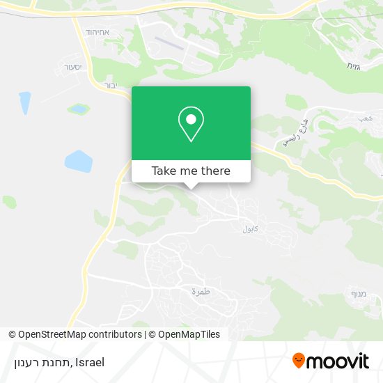 תחנת רענון map