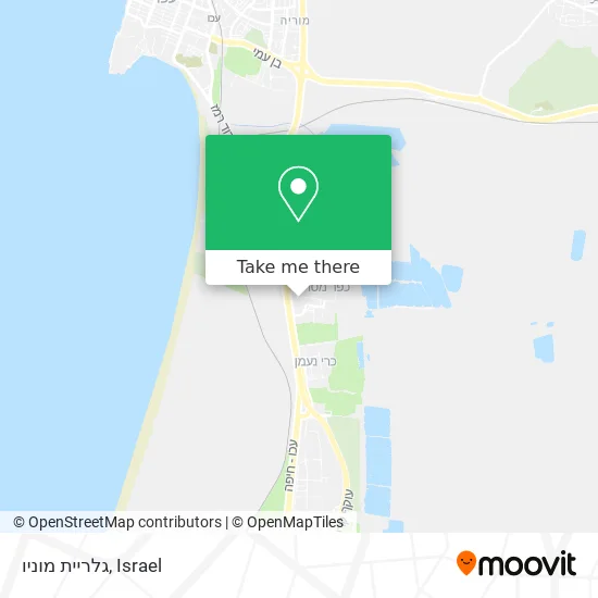 Карта גלריית מוניו