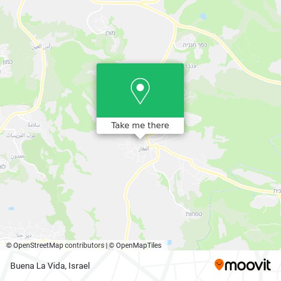 Buena La Vida map