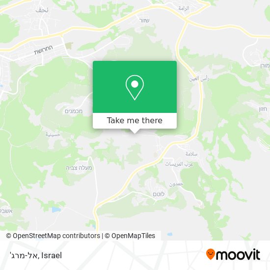 'אל-מרג map