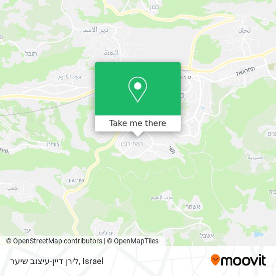 לירן דיין-עיצוב שיער map