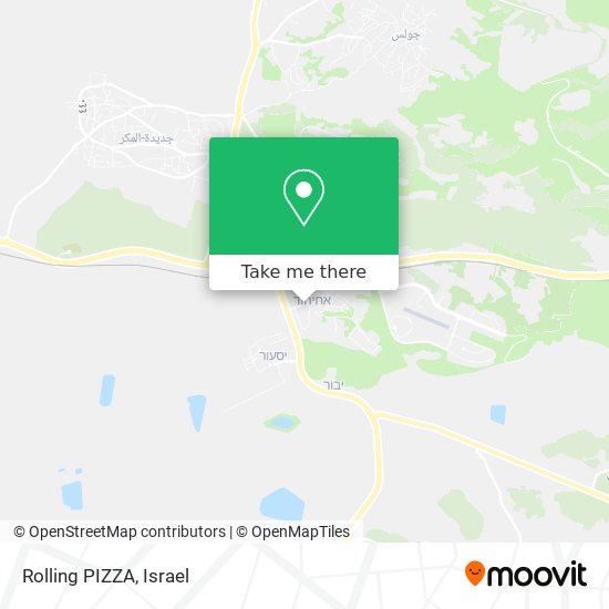 Rolling PIZZA map