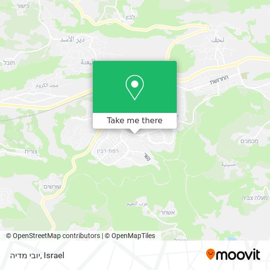 יובי מדיה map