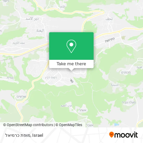 Карта מופת כרמיאל