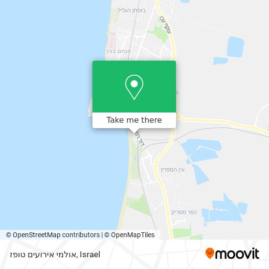 אולמי אירועים טופז map