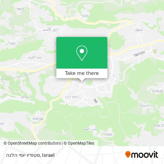 סטודיו יופי הלנה map