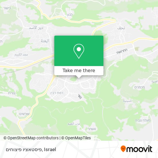 פיסטאציו פיצוחים map