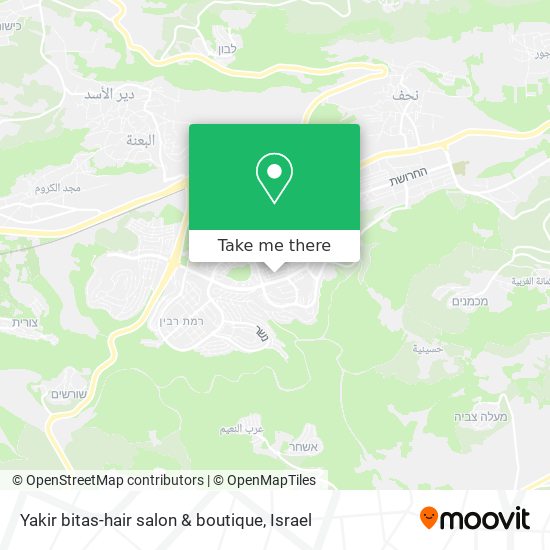 Yakir bitas-hair salon & boutique map