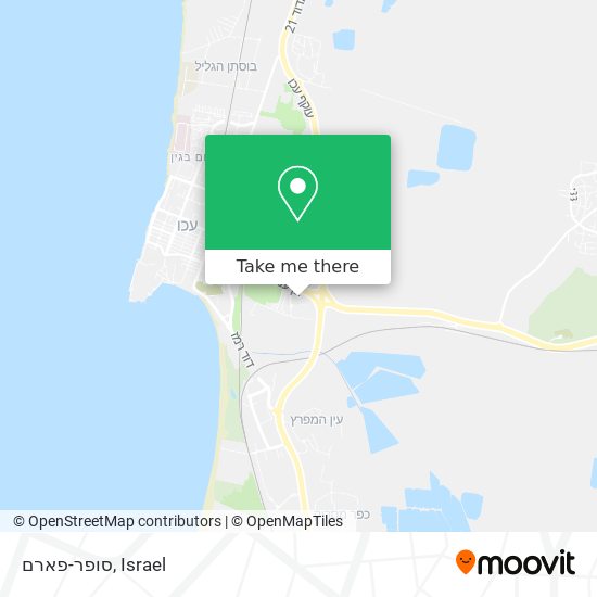 סופר-פארם map