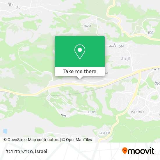 Карта מגרש כדורגל