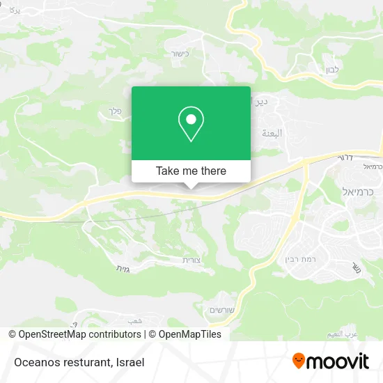 Карта Oceanos resturant
