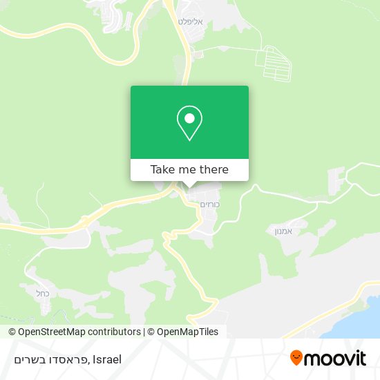 פראסדו בשרים map