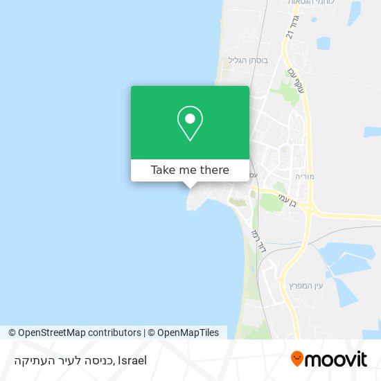 כניסה לעיר העתיקה map