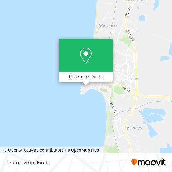 חמאם טורקי map