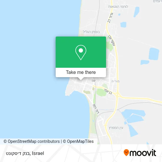 Карта בנק דיסקונט