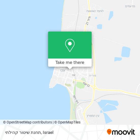 תחנת שיטור קהילתי map