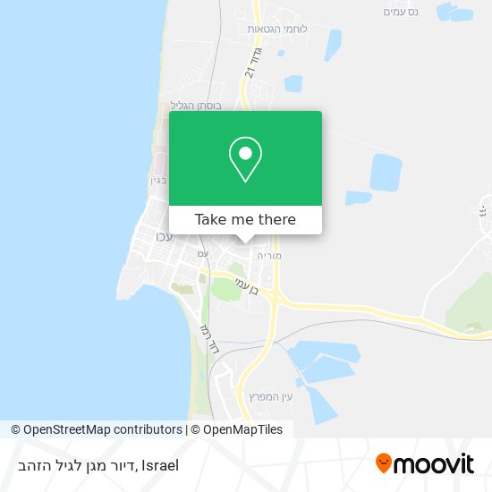 דיור מגן לגיל הזהב map