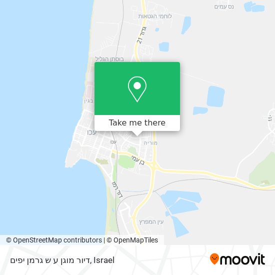 דיור מוגן ע ש גרמן יפים map