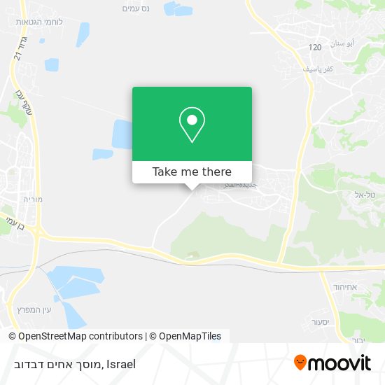 מוסך אחים דבדוב map