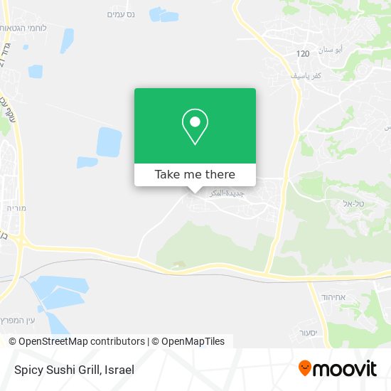 Spicy Sushi Grill map