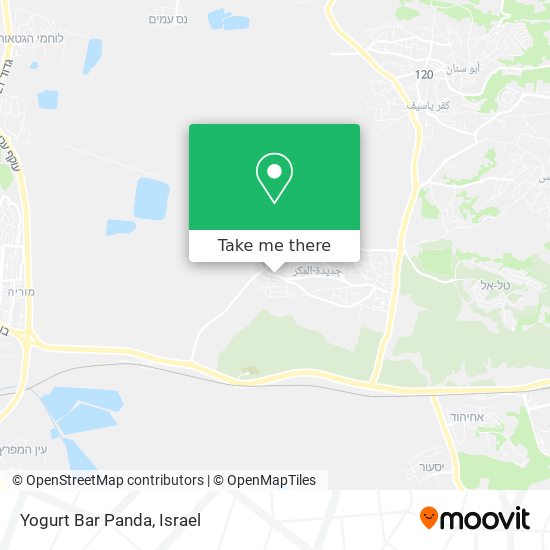 Карта Yogurt Bar Panda
