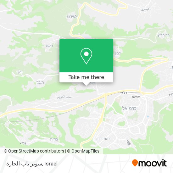 سوبر باب الحارة map