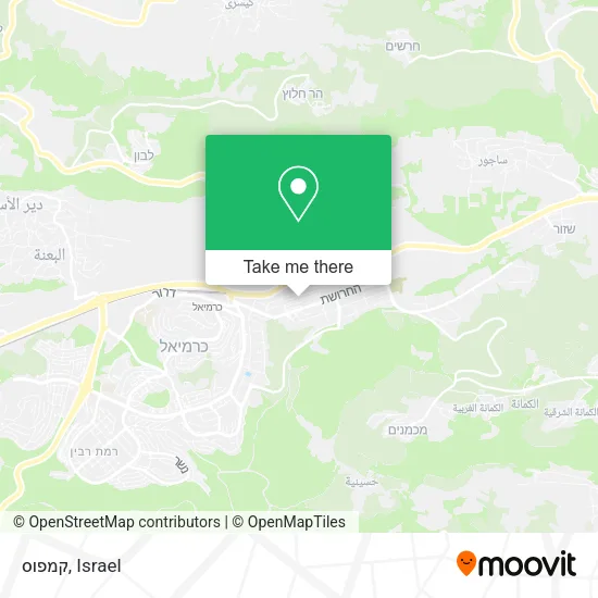 Карта קמפוס